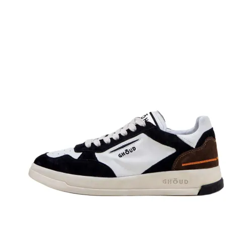 GHŌUD Tweener Low Топ Скейтборд Кроссовки Мужские Черный Белый