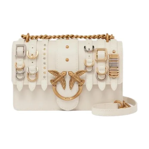 PINKO Полиамид Сумка через плечо Маленькая Женская Белая