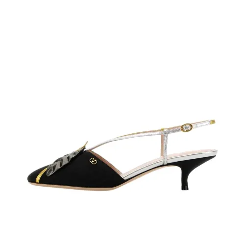 Valentino Vlogo Узкий каблук Высокие каблуки 4,5 см Женские Черный