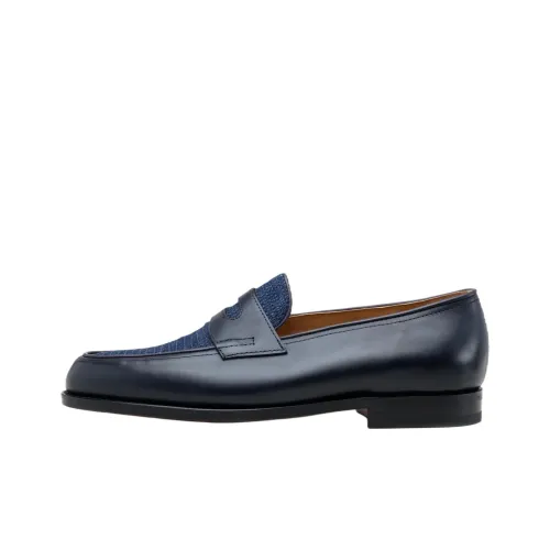 JOHN LOBB Лоферы Синие Женские