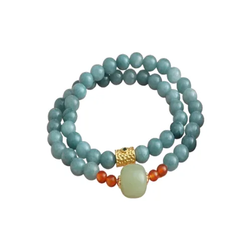 PIARA Синтетический Синий Изумруд Браслеты Унисекс