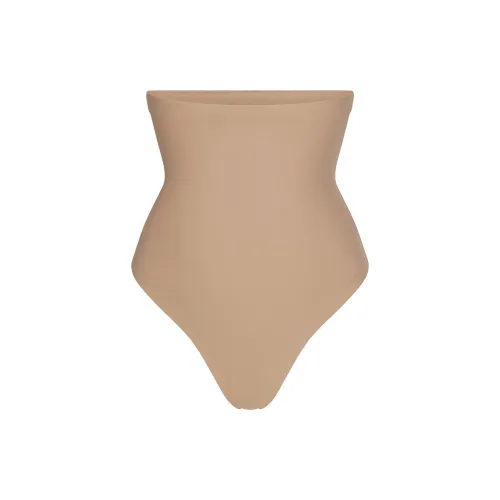 SKIMS SS25 Центральная часть Ядерный SCULPT HIGH WAISTED Стринг Нижнее белье Женские 1 шт Глина Глина