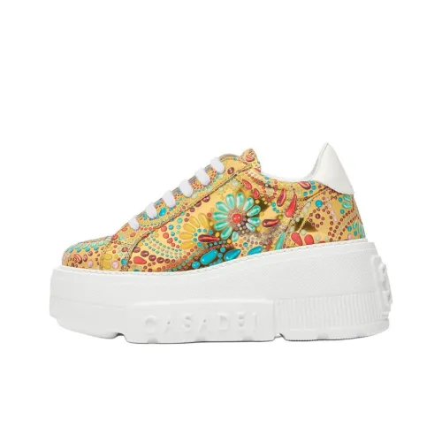 Casadei Nexus Low Топ Повседневная обувь Женская Золотая