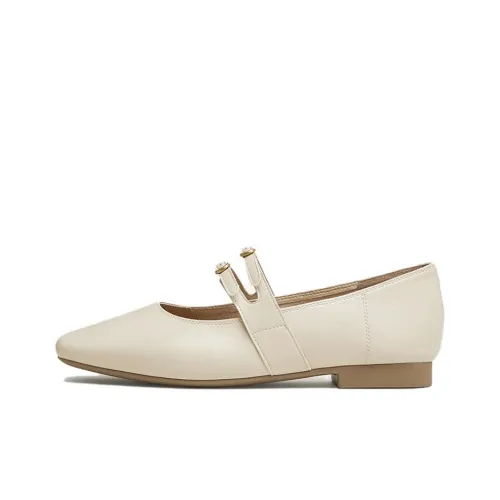 BASTO 5 Звезда Сладкий Квадратный каблук Туфли Мэри Джейн Женские