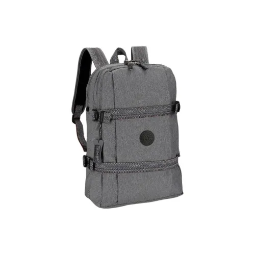 Kipling Полиэстер Рюкзак Унисекс Серый