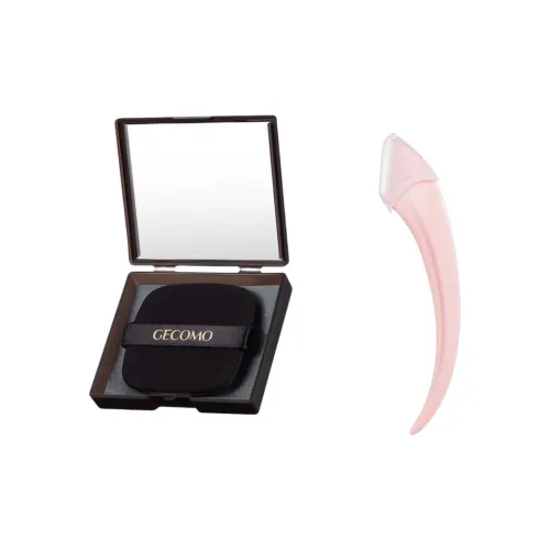 GECOMO Триммер для бровей Комбинация + Бумага для поглощения масла Комбинация Бумага для поглощения масла с подарком Зеркало Розовый