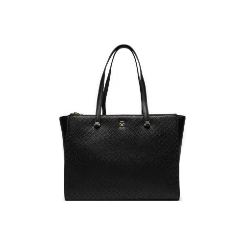 Tommy Hilfiger Сумка из искусственной кожи сумка для покупок сумка через плечо большая женская черная