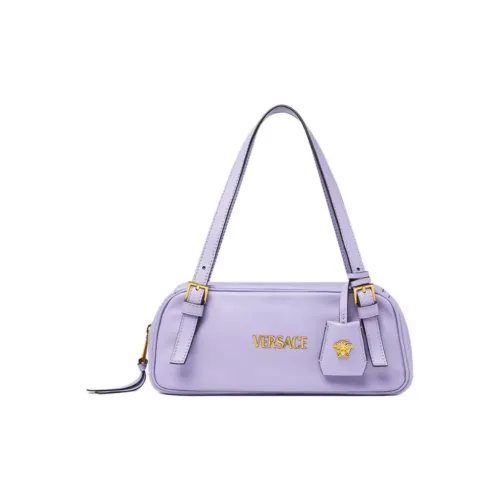 FANSIZHE Ярлык Овечья шкура Сумка для боулинга Сумка Сумка через плечо Стандартная Женская Светло-фиолетовая