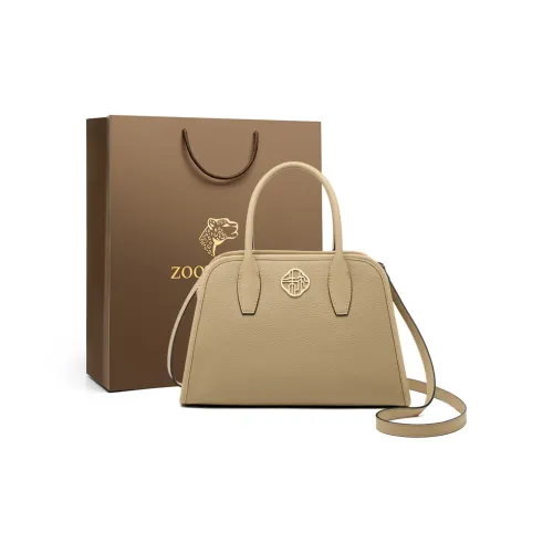 ZOOLER Коровья кожа Одно плечо Сумка Средний Женский Экрю хаки