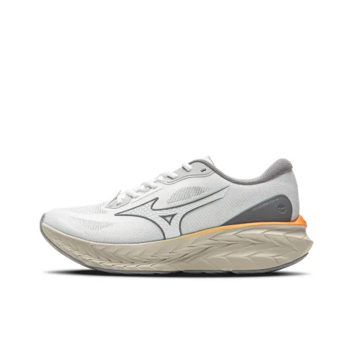 Mizuno Амортизация Низкий Топ Повседневная Обувь Унисекс Экрю