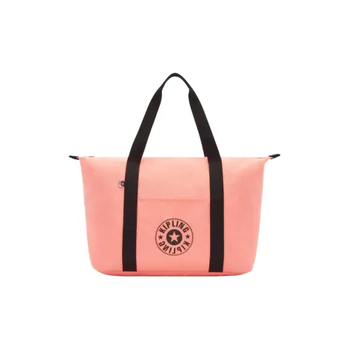 Kipling Полиамидная сумка-тоут сумка для покупок сумка через плечо большая женская розовая
