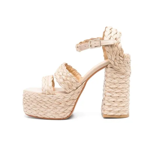 Castañer Fresa One Ремень Сандалии 8,5 см Женские Светлый Умбра