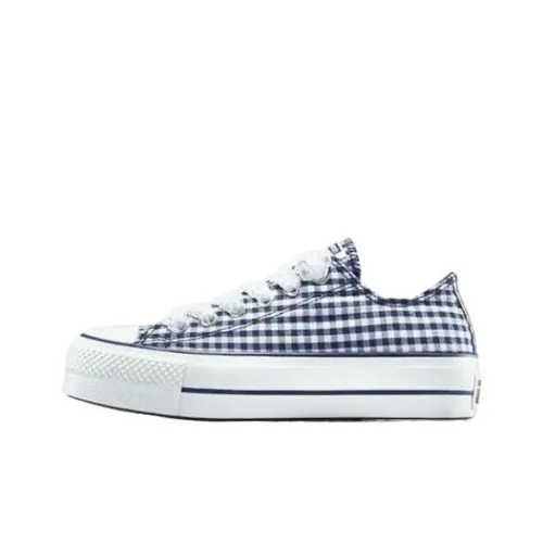 Converse Chuck Taylor All Star Lift Low Топ Кеды Женские Черный Белый