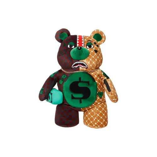 SPRAYGROUND Велюр Рюкзак Стандартный Унисекс Многоцветный