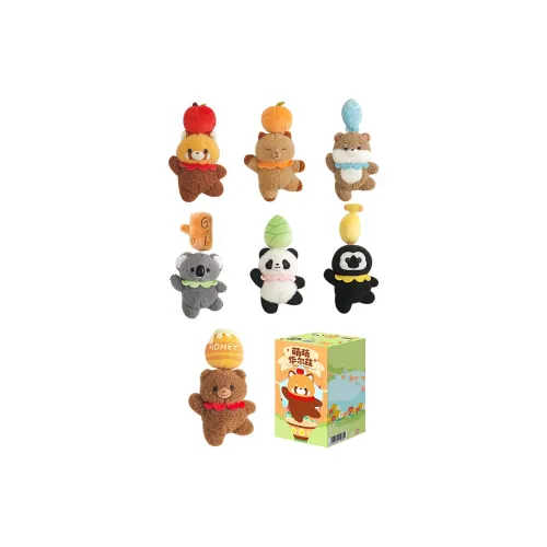 Crooked Melon Production Милый Waltz Плюшевый Слепые коробки Один Mystery Коробка Целая коробка 6 шт