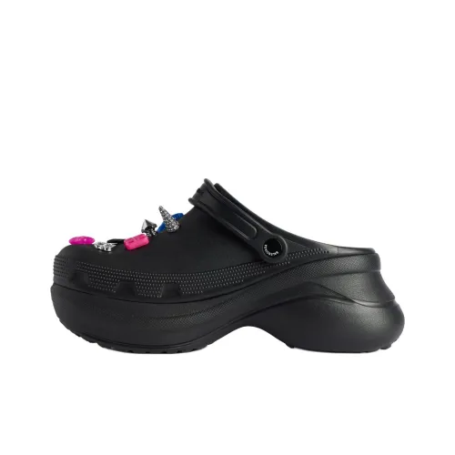 Crocs x Balenciaga Sabo Женские Черные