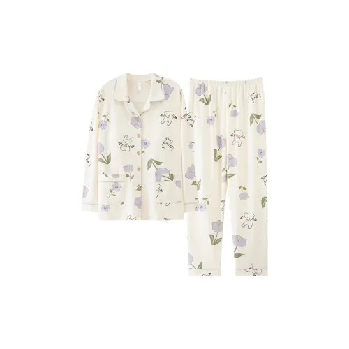 Pretty Lady Пижамный комплект женский цвет экрю