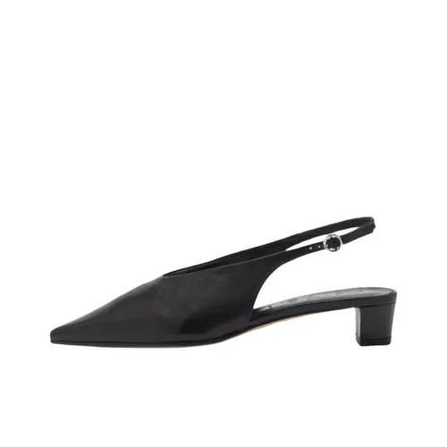 Aeyde Oti Грубый каблук Высокие каблуки 3 см Женские Черный