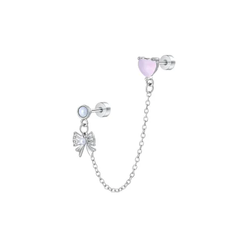 MISS XIA JWY Титановые стальные серьги-гвоздики для женщин