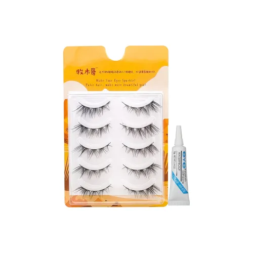 MUMUGE Клеящиеся ресницы для женщин