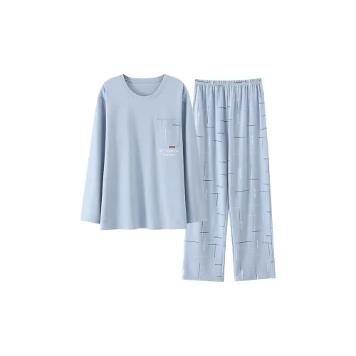 Pretty Lady Пижамный комплект Мужской Светло-Синий
