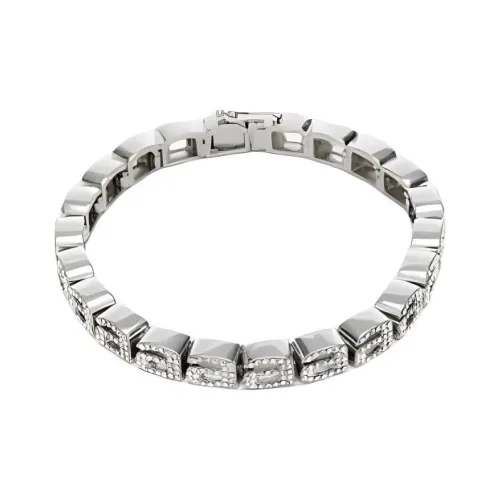 Alexander Wang Кристальные браслеты унисекс серебряные