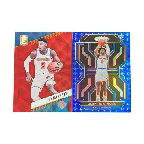 Panini 2023 RJ Барретт Особенный K 2022 Новые звезды Grimes Ромб Fold Спортивные карты 2 шт