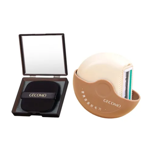 GECOMO Портативный SCREW Cap Триммер для Волос + Бумага для Absorpции Масла Комбо С подарками Зеркальце Розового цвета Инструмент для Макияжа