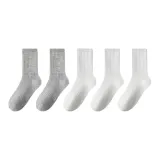 5 пар (2 светло-серых + 3 экрю)