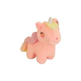 Розовый единорог, 14 см