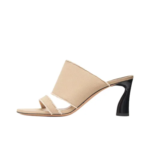 IRO Слипоны 7,5 см Женские Телесного цвета