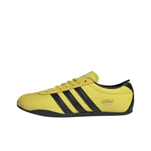 Adidas Originals Tokyo Slip-on Resistant Low Training Shoes Women's Black Yellow Adidas Originals Tokyo Slip-on Resistant Low Тренировочные Кроссовки Женские Черный Желтый