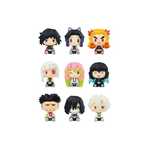 BANDAI Ичибан Куджи Demon Slayer Kimetsu No Yaiba Bound Trail E Prize Фигурки в стиле Chibi