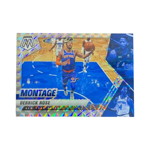 PANINI 2020 21 Мозаика Knicks Derrick Розовый Мозаика Fold Tuck Большой Спортивные карты 1 шт