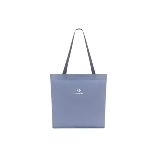 Конверс Холст Сумка Тоут Сумка Сумка для покупок Сумка через плечо Обычная Унисекс Лавандовый Серый