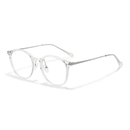 Sagawa Металл TR Круглые Оправы для Очков Унисекс