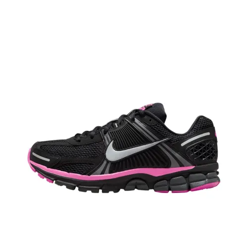 Nike Air Zoom Vomero 5 Slip-resistant и дышащий низкий топ для повседневного бега унисекс черный розовый