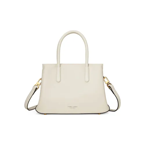 PIERRE CARDIN Корова Кожа Одно Плечо Сумка Женская Экрю Коричневый