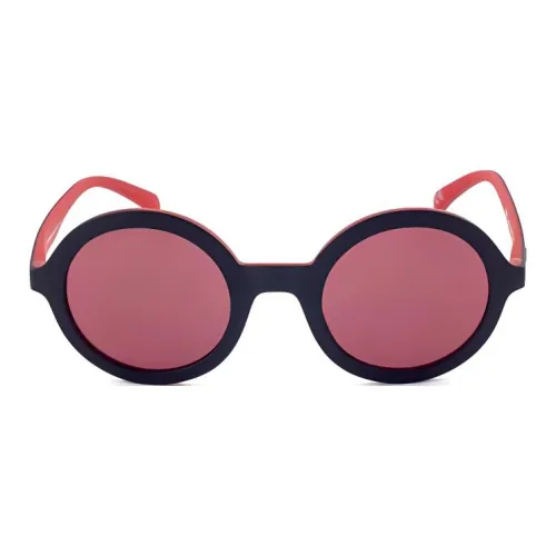 Adidas Plastic Round Sunglasses Women's Black
