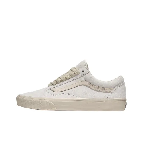 Vans Old Skool Амортизация Низкий Топ Повседневная Обувь Унисекс Белый