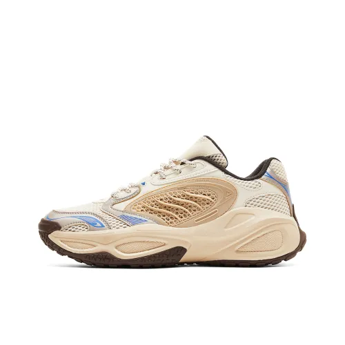 PEAK Slip-resistant Abrasion-resistant Breathable Low-Top Footwear Unisex Light Khaki Brown PEAK Противоскользящий Устойчивый к истиранию Дышащий Низкий Топ Обувь Унисекс Светлый Хаки Коричневый