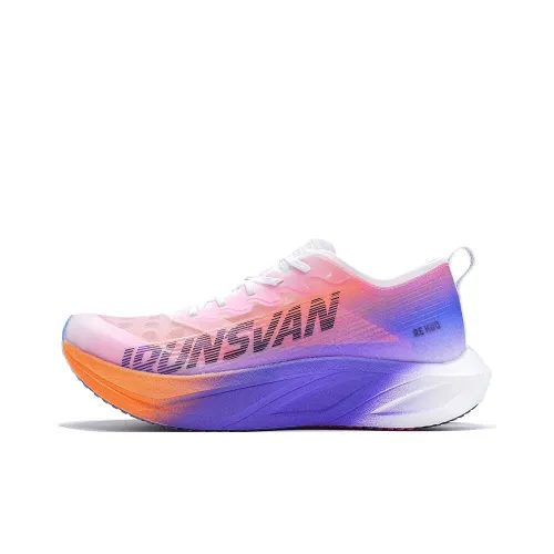 IRUNSVAN Беговые кроссовки Унисекс Виноградный Светло-синий Фиолетовый