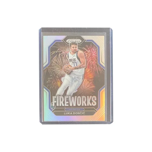 PANINI 2022 23 Маверикс Luka Дончич Серебряный Fold PRIZM Спортивные карты 1 шт
