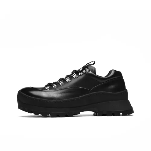 Off WOFEE Низкий Топ Casual Мужской Черный