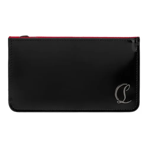 CL LUBOTING Телячья кожа Кошелек Женские Черный