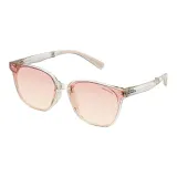 FD422 Прозрачная рамка + розовый градиентный линзы TN103