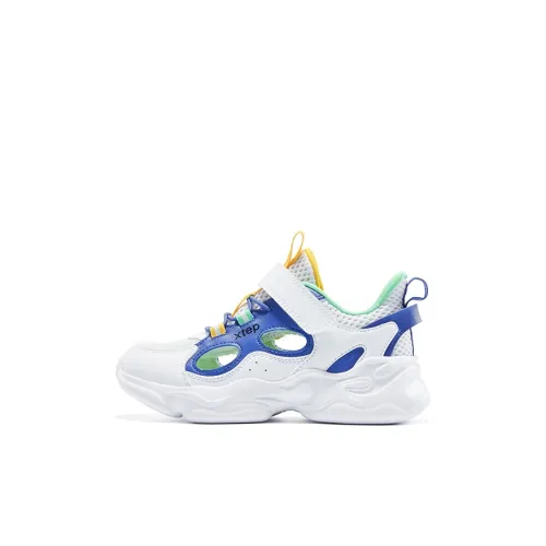 XTEP Slip-resistant Abrasion-resistant Low Top Casual Shoes Xtep Белый Зимородковый Синий Детский