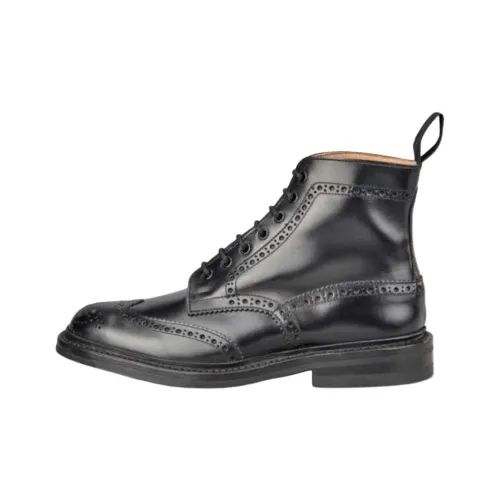 Tricker's Stow Ботильоны Мужские Черные