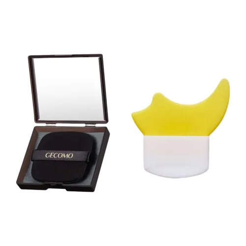 GECOMO Многофункциональный инструмент для макияжа Eye + бумага для контроля жирности кожи комбо включает зеркальце розовый цвет и инструмент для макияжа