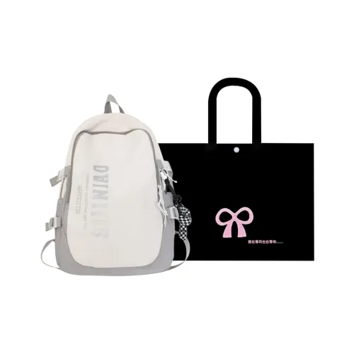 HACIN Нейлон Рюкзак Стандартный Unisex Light Серый Черный Оранжевый Белый Синий Белый Фиолетовый